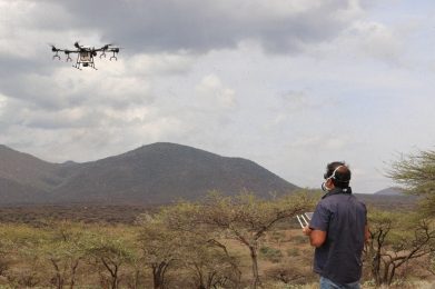 Drones in Locust Control — Putting Theory into Action